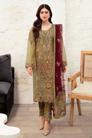 M 1010 Minhal Embroidered Collection Vol 10