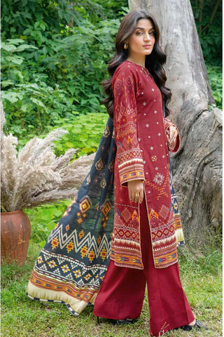 BNR 51 Riwayat Printed Embroidered Khaddar Collection