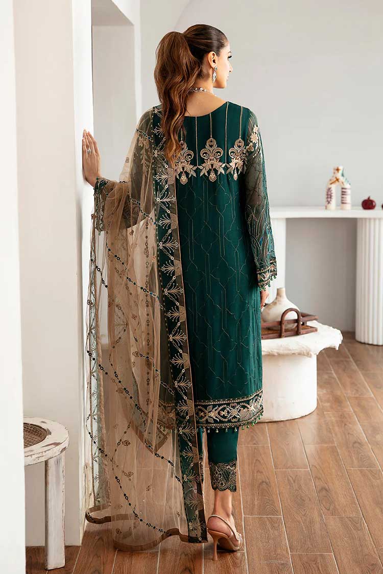 Picture of Ramsha - D 1101 Rangoon Chiffon Collection Vol 11 - Available at Raja Sahib