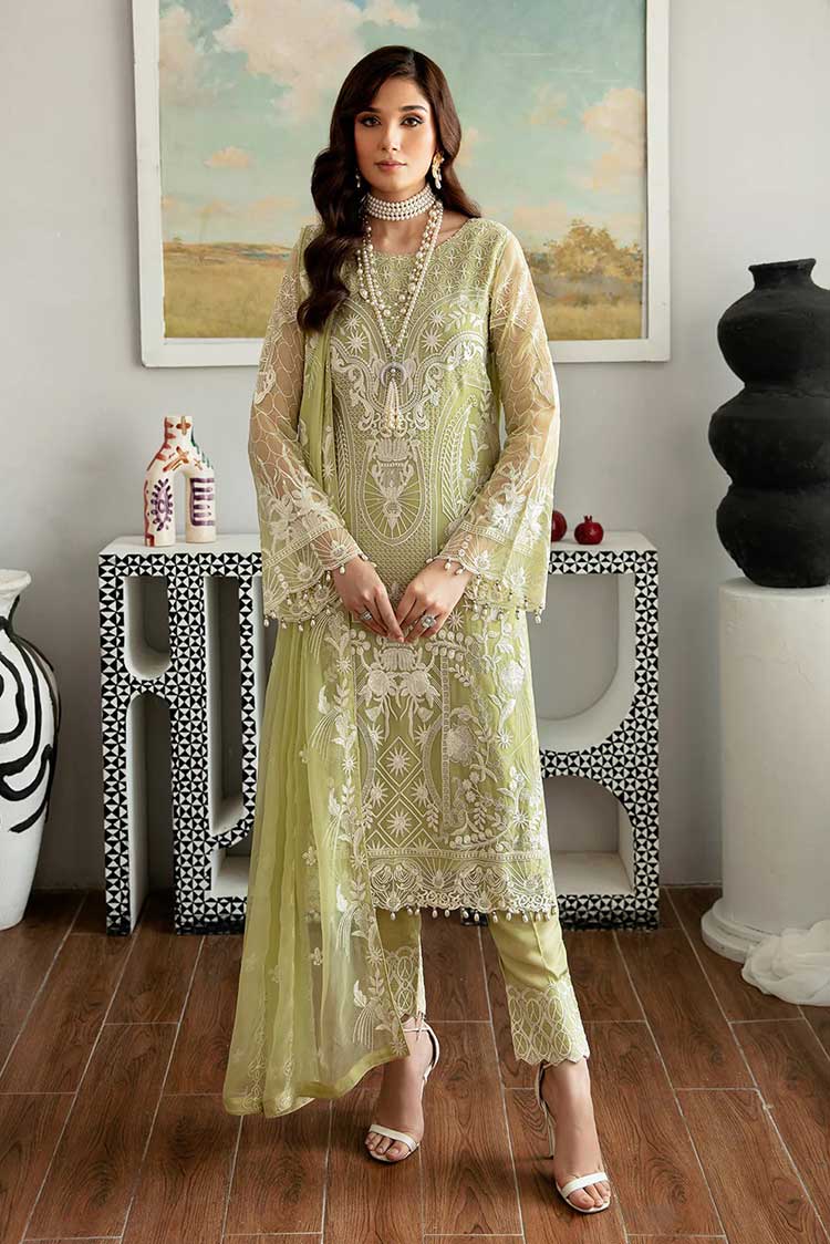 Picture of Ramsha - D 1105 Rangoon Chiffon Collection Vol 11 - Available at Raja Sahib