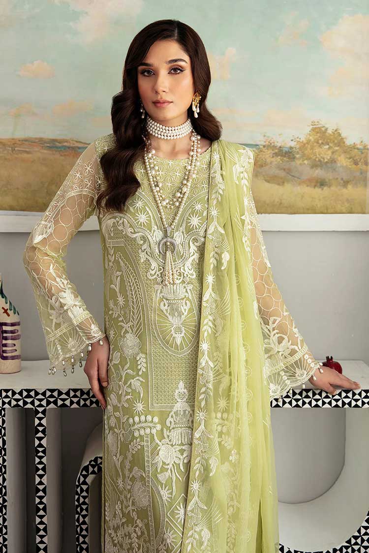 Picture of Ramsha - D 1105 Rangoon Chiffon Collection Vol 11 - Available at Raja Sahib