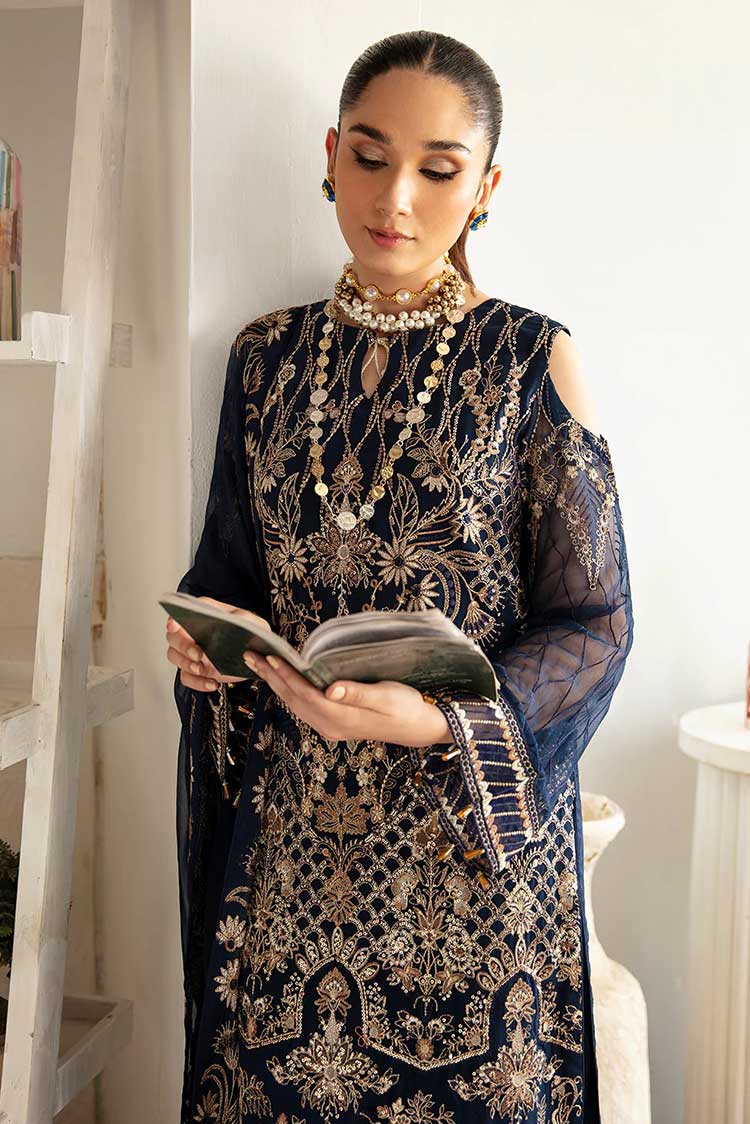 Picture of Ramsha - D 1111 Rangoon Chiffon Collection Vol 11 - Available at Raja Sahib