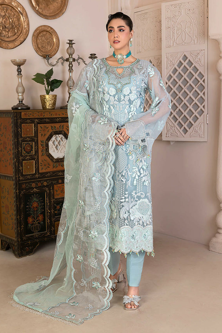 Picture of Janique - D 008 Dusty Dream Luxury Embroidered Collection - Available at Raja Sahib