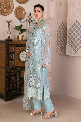 Janique - D 008 Dusty Dream Luxury Embroidered Collection