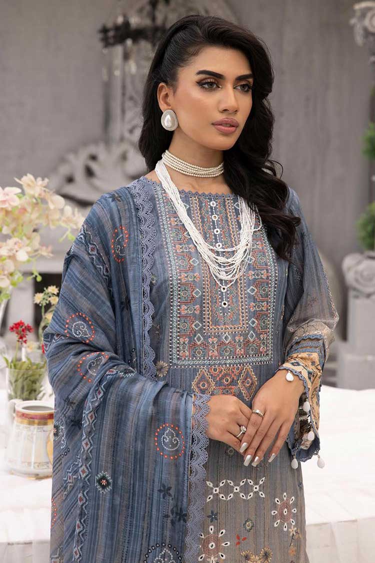 Picture of Shaista - Design 178 Maira Embroidered Karandi Collection - Available at Raja Sahib