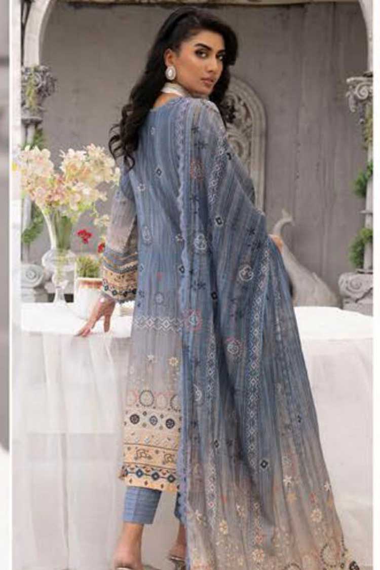 Picture of Shaista - Design 178 Maira Embroidered Karandi Collection - Available at Raja Sahib