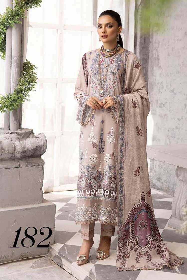 Picture of Shaista - Design 182 Maira Embroidered Karandi Collection - Available at Raja Sahib