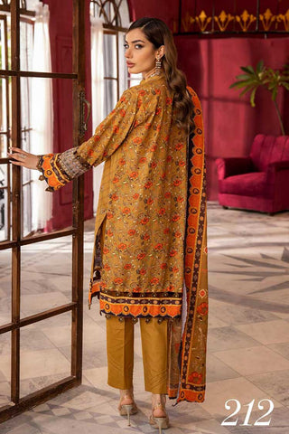 Shaista - Design 212 Aleena Embroidered Khaddar Collection