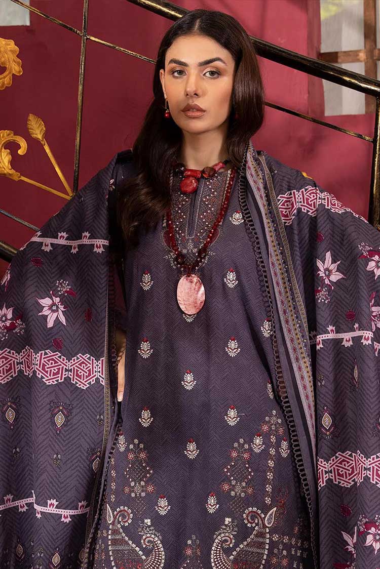 Picture of Shaista - Design 213 Aleena Embroidered Khaddar Collection - Available at Raja Sahib