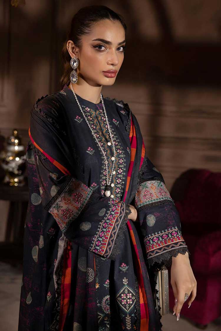 Picture of Shaista - Design 218 Aleena Embroidered Khaddar Collection - Available at Raja Sahib