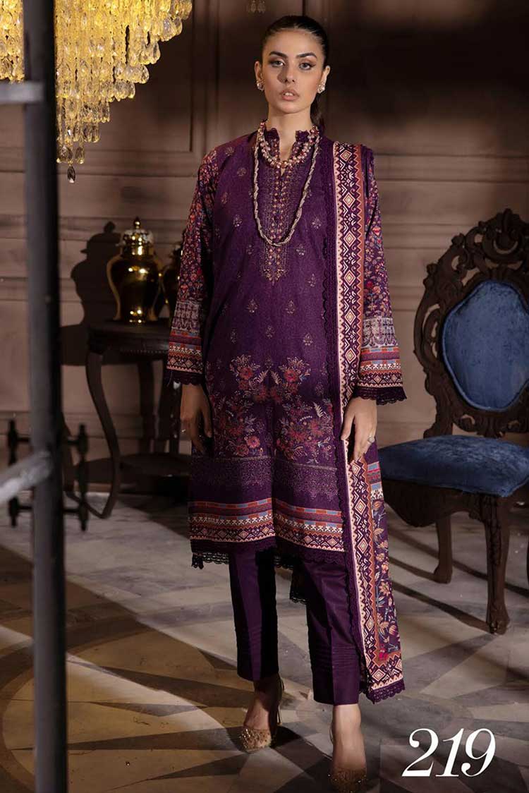 Picture of Shaista - Design 219 Aleena Embroidered Khaddar Collection - Available at Raja Sahib