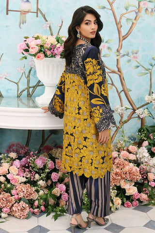 BLW3 02A Belle Printed Embroidered 2 PC Khaddar Fall Winter Collection