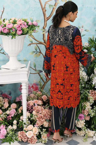 BLW3 02B Belle Printed Embroidered 2 PC Khaddar Fall Winter Collection