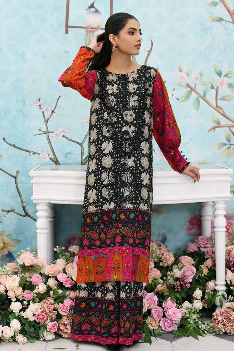 Picture of Charizma - BLW3 07 Belle Printed Embroidered 2 PC Khaddar Fall Winter Collection - Available at Raja Sahib