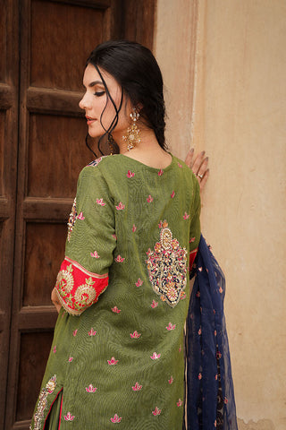 Dhanak Luxury Pret Collection - Zaitoon