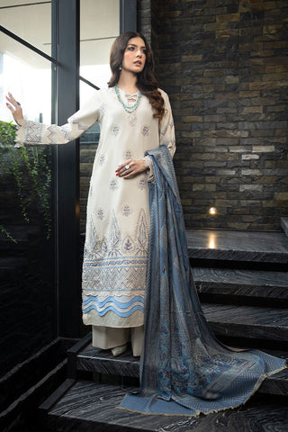 Zimal Embroidered Wool Jacquard Collection - ZM-02