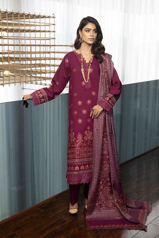 Zimal Embroidered Wool Jacquard Collection - ZM-05