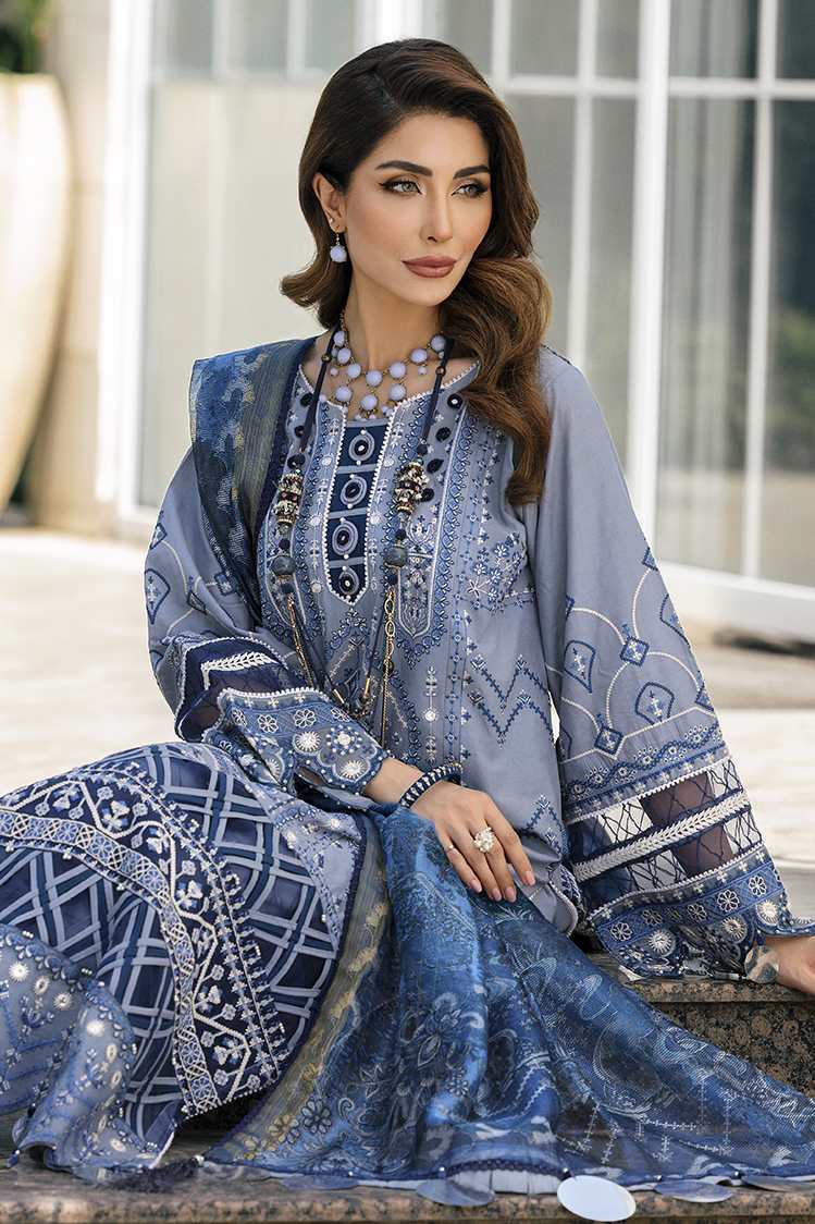 Picture of Ellena - Adena 07-Euphoria Festive 3-PC Lawn Suit - Available at Raja Sahib