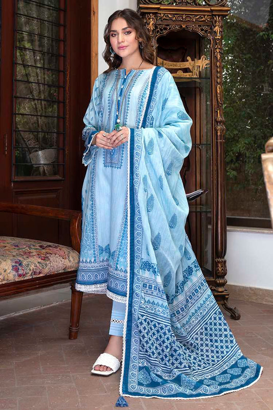 Picture of Ellena - Anna EY-L3-6-07 Summer Treat Lawn 3-PC Suit - Available at Raja Sahib