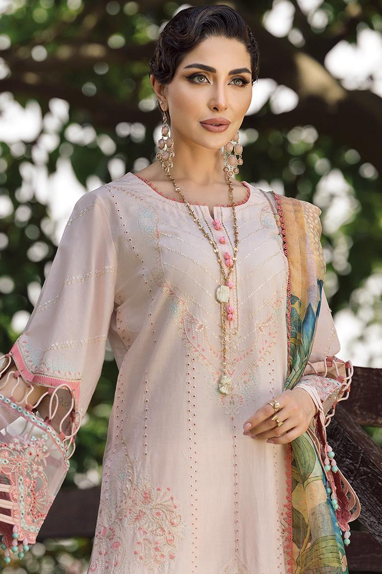 Picture of Ellena - Ceemal 02-Euphoria Festive 3-PC Lawn Suit - Available at Raja Sahib