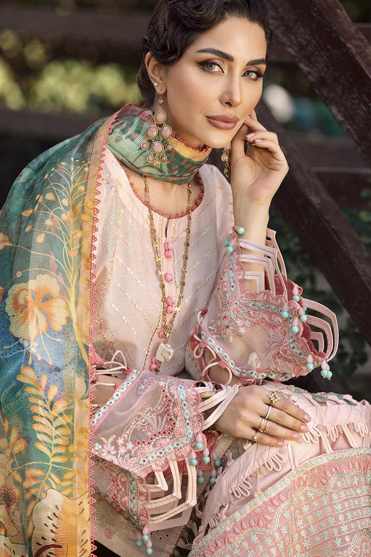 Picture of Ellena - Ceemal 02-Euphoria Festive 3-PC Lawn Suit - Available at Raja Sahib