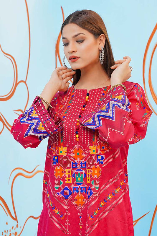 Picture of Ellena - 1-PC Stitched Jacquard Kurti - Available at Raja Sahib