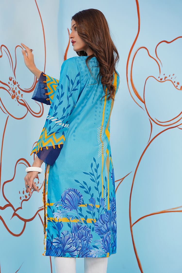 Picture of Ellena - 1-PC Stitched Jacquard Kurti - Available at Raja Sahib