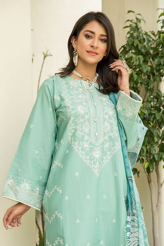 Ellena - 3-PC Stitched Lawn Suit