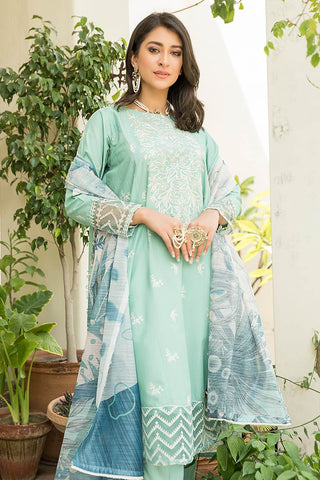 Ellena - 3-PC Stitched Lawn Suit