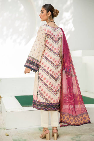 Ellena - 3-PC Stitched Lawn Suit