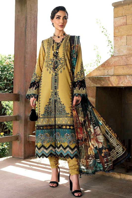 Picture of Ellena - Jasmine 06-Euphoria Festive 3-PC Lawn Suit - Available at Raja Sahib