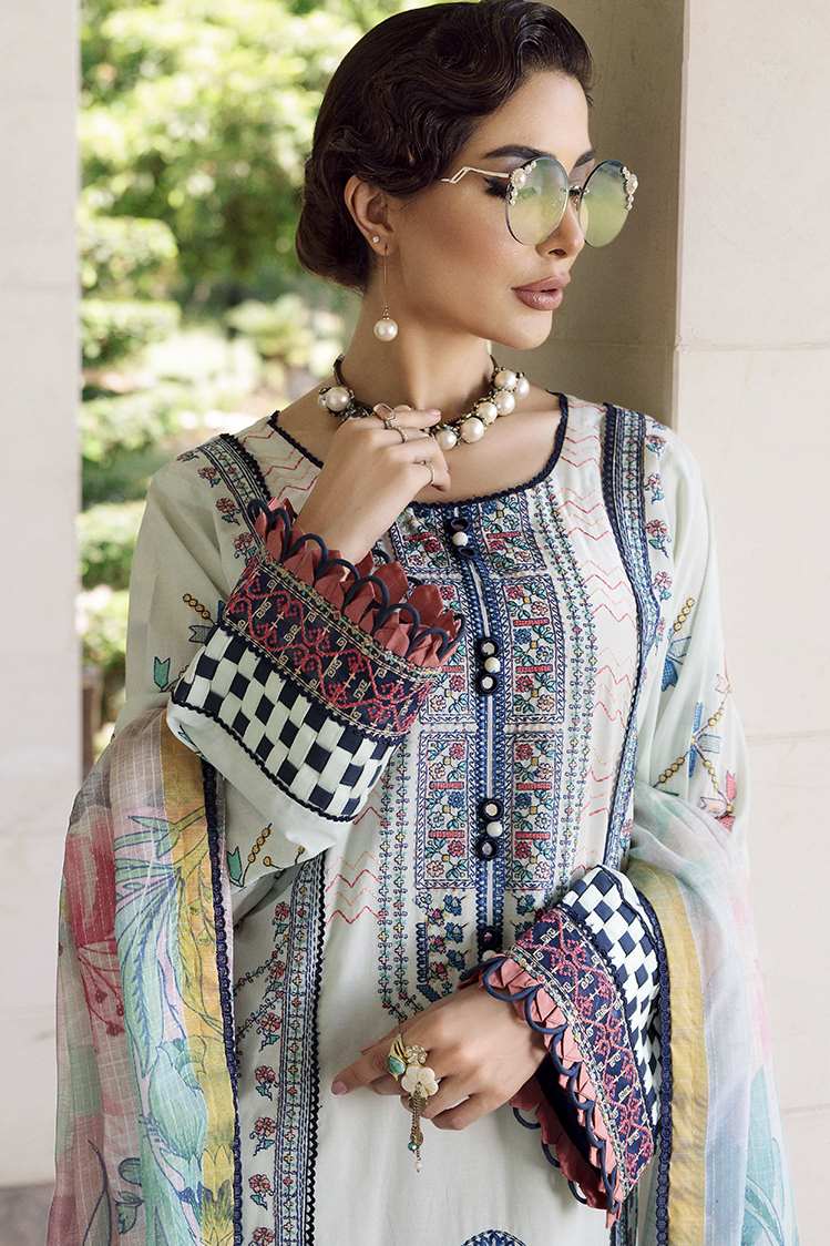 Picture of Ellena - Liana 09-Euphoria Festive 3-PC Lawn Suit - Available at Raja Sahib