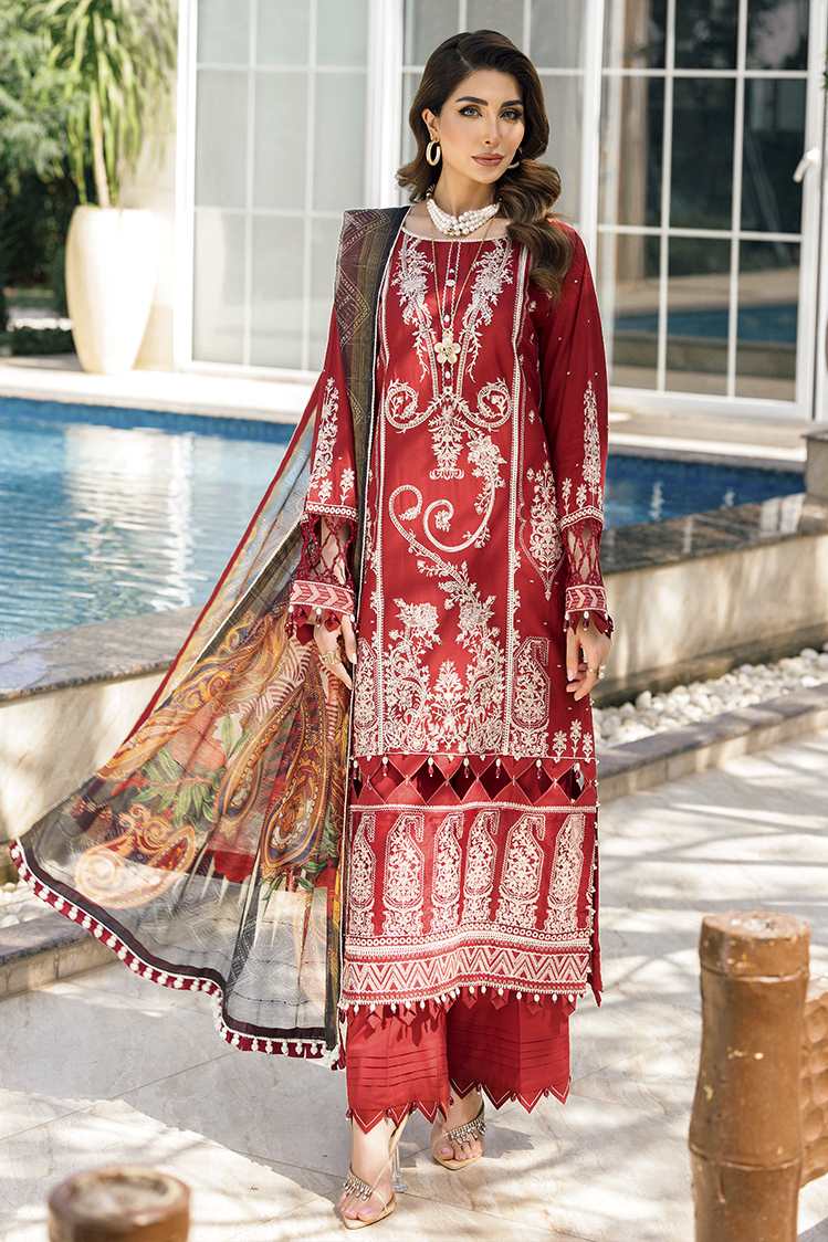 Picture of Ellena - Madiha 01-Euphoria Festive 3-PC Lawn Suit - Available at Raja Sahib