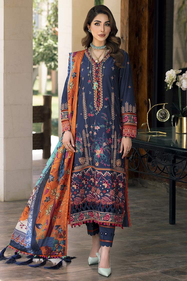 Picture of Ellena - Natasha 03-Euphoria Festive 3-PC Lawn Suit - Available at Raja Sahib