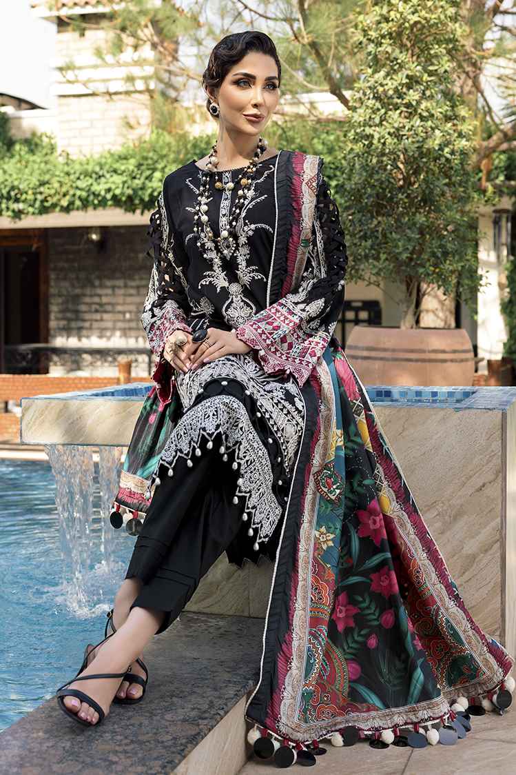 Picture of Ellena - Rawail 04-Euphoria Festive 3-PC Lawn Suit - Available at Raja Sahib