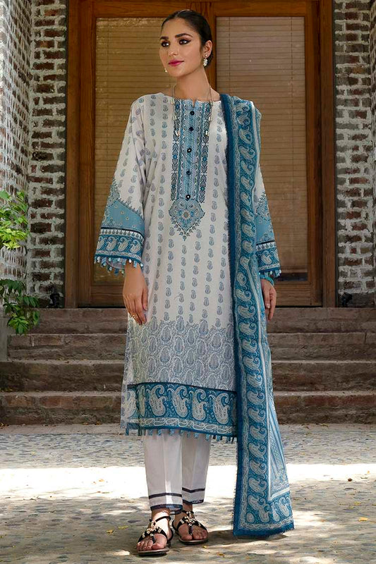 Picture of Ellena - Sarah EY-L3-6-03 Summer Treat Lawn 3-PC Suit - Available at Raja Sahib