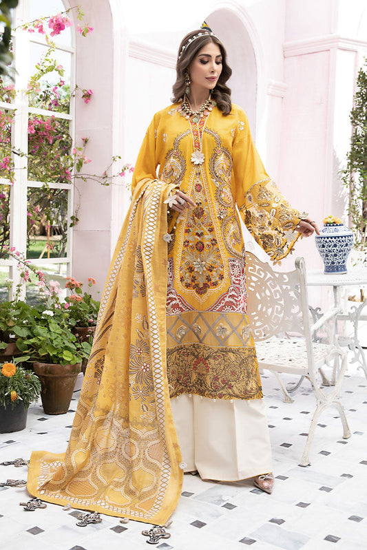 Picture of Vitalia - Ready to Wear 3 Piece Luxury Lawn Collection - Sila - Available at Raja Sahib