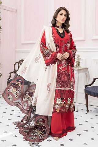 Ready to Wear 3 Piece Luxury Lawn Collection - Riona
